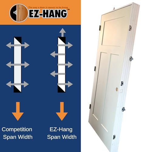 Premium Door Installation Kit - Strongest Door Installation on The Market. Includes 11 Brackets and All Screws