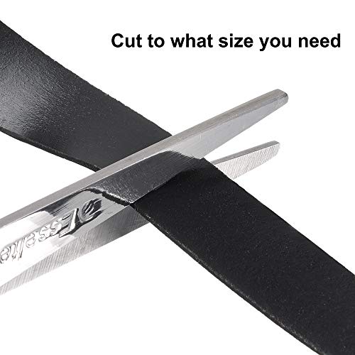 uxcell Sealing Foam Tape 10mm Wide 5mm Thick 2m/6.56ft Long, EVA Self Adhesive Weather Strip for Window Door Insulation - size: 10mmx5mmx2m