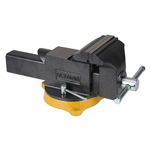 Olympia Tools Bench Vise 38-605, 5 Inches , Gray - size: 5-inch