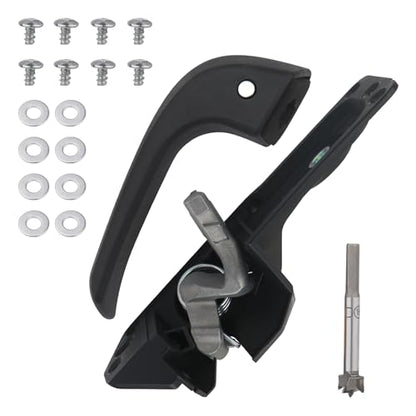 APPERFiT Interior Door Handle for Left Driver Side Compatible with Chevy Chevrolet Silverado, GMC Sierra Truck 1500 2500 3500 2007-2014 Door Panel Parts 20833606 - size: LH