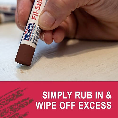 Mohawk Fil-Stik Wax Putty Stick, Red Brown Mahogany M230-9847, 1 Count - color: Red Brown Mahogany