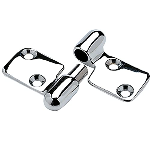 Seachoice Take-Apart Motor Box Hinge, Chrome Plated