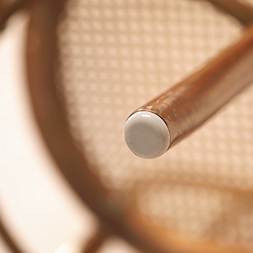 Self-Stick, Round Furniture Sliders for Carpeted Surfaces (4 piece) - 1-1/8" Round SuperSliders - color: Beige, size: 1-1/8", 4 Pack