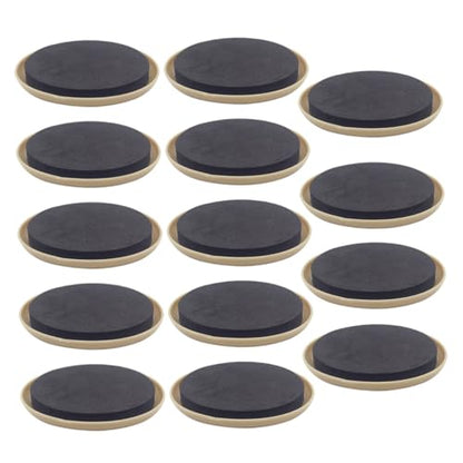 DOITOOL 16 Pcs Heavy-Duty Furniture Sliders with Pads Furniture Leg Glide Protectors for Wood Floors Easy Moving for Sofas Beds Cabinets
