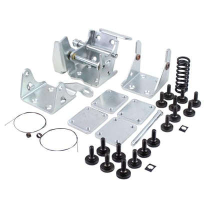 Front Upper Lower Driver Side Door Hinge with Screws and Spring Kit for Chevrolet Blazer 1995-05, S10 1994-04, GMC Jimmy 1995-01, Olds Bravada 1996-01