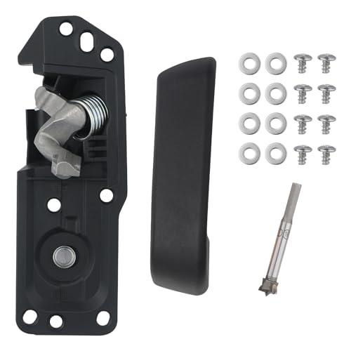 APPERFiT Interior Door Handle for Left Driver Side Compatible with Chevy Chevrolet Silverado, GMC Sierra Truck 1500 2500 3500 2007-2014 Door Panel Parts 20833606 - size: LH
