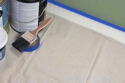 Quick Drop 8 oz Canvas Safety Drop Cloth, 3.5' x 4' - size: 3.5’ x 4’, style: 8 oz