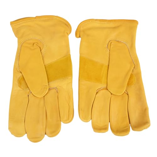 Forney, 53050, Premium Cowhide Leather Driver Work Gloves, Size Men's 2XL