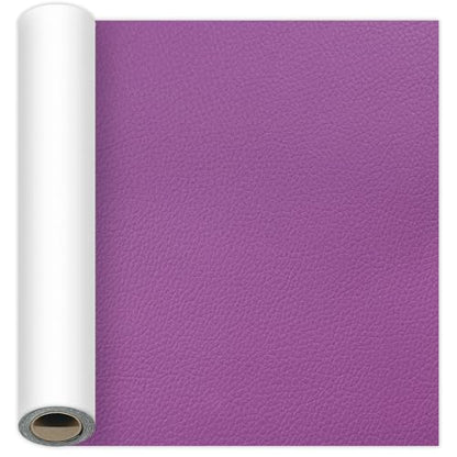 Self-Adhesive Leather Repair Tape Kit, 15.7×47 Inch Deep Purple Large Leather Patches for Furniture, Leather Couch Patch Peel and Stick for Sofas, Office Chairs, Car Seats - color: Deep Purple