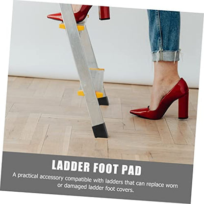 ORFOFE 4pcs Non-Slip Ladder Pad Staircase Step Treads Stair Protectors for Carpeted Stairs Easy Install