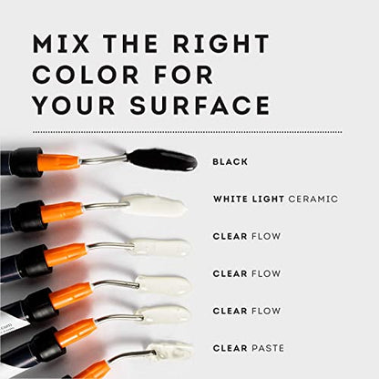 Granite, Marble & Stone Repair Kit - Fix Chips & Defects in Minutes | Restore Tiles & Countertops with Ease | for Quartz Corian Marble or Stone | Flawless Results Every Time | Repair Up to 20 Chips - style: Granite