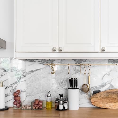 Ravinte 20 Pack Solid Single Hole Square Foot Cabinet Arch Knobs Kitchen Brushed Nickle Knobs Silver Drawer Pulls Kitchen Cabinet Hardware Pulls for Cupboard Handles - color: Brushed Nickel
