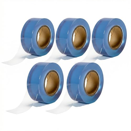 Soft PVC Binding Tape Multi-Purpose Tape - 250ft Total, No Residue,Self Clinging Waterproof Tape for Garbage Bundling，Emergency Repairs, Plumbing, Outdoor Gear, Crafts & DIY Projects(5 Pack)