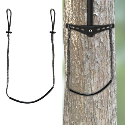 ROLLINJ 1 Step Climbing Aid Strap, Aiders for Climbing Sticks Hunting Ladder Rope – Heavy-Duty Tree Stand Safety Support Rope with Anti-Slip Tube, Ladder Sticks & Tree Stand Setup