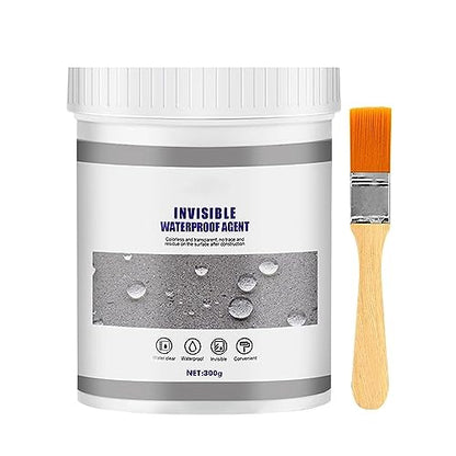 Super Strong Invisible Waterproof Anti-Leakage Agent, 2023 New Transparent Repairing Leak Waterproof Adhesive, Waterproof Insulating Sealant for Home Bathroom Roof (300g) - color: 300g