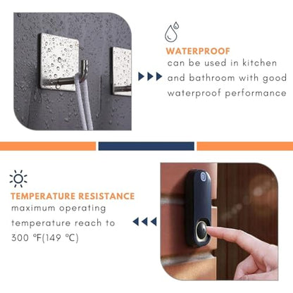 Bulina Double Sided Mounting Tape 5925 1" Width Black Foam Tape High Bond Waterproof Heavy Duty Strong Adhesive Tape Thick 0.025 in Fastener Replace Décor Frame Logos - size: 1" × 10ft