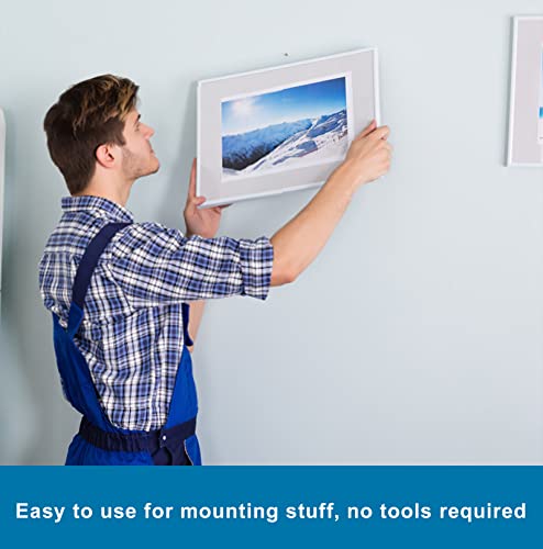 3M Double Sided Tape 0.39in X 9.85ft，Heavy Duty Removable Mounting Tape, Picture Hanging Adhesive Strips - size: 0.39in x 9.85ft