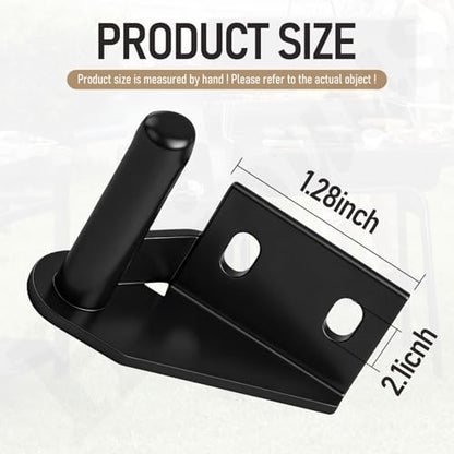 Lid Hinge Kit KIT0001 Use for Many Traeger Models, Traeger Lid Hinge Kit Includes 1 Left, 1 Right Hinges & Installation Hardware
