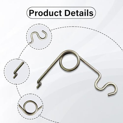 Ford F150 Fuel Door Lid Clip and Spring Repair (09-14) - size: 09-14 Spring