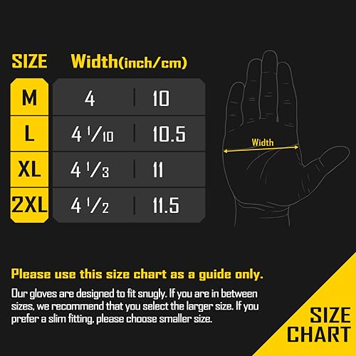 COOLJOB A6 Cut Resistant Anti Vibration Work Gloves Men, TPR Impact Reduce Mittens, Palm Rubber Patch Shock Absorption, M-2XL - size: XX-Large