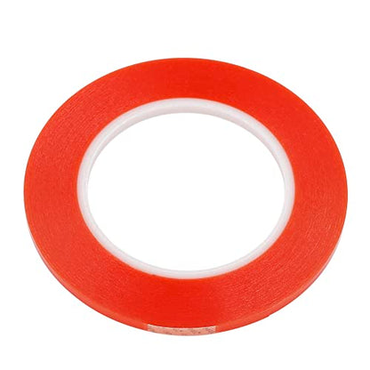 4mm x 25M Clear Double Sided Strong Adhesive Acrylic Tape for Mobile Phone Laptop Tablets Camera LCD Screen - size: 4mm