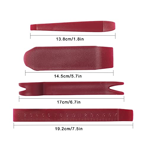 Air Wedge Bag 4pcs, Inflatable Air Shim with Pry Bars, Commercial Grade Air Wedge Pump Kit - style: 003