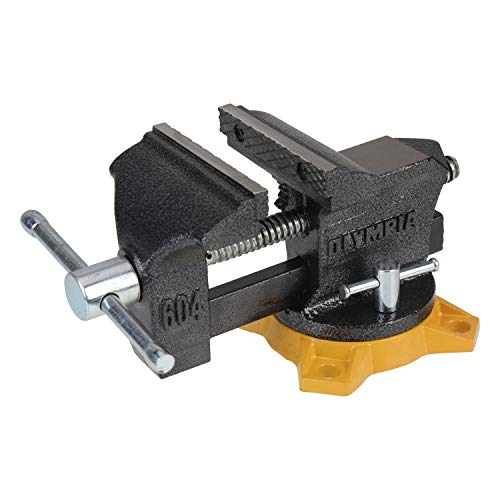 Olympia Tools 38-604 Bench Vise, Workshop Series, 4-Inch, gray - size: 4-inch