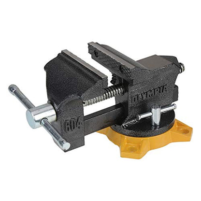 Olympia Tools 38-604 Bench Vise, Workshop Series, 4-Inch, gray - size: 4-inch