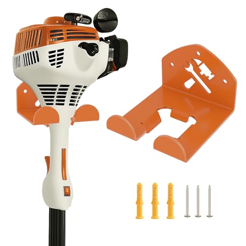 FLEXI RODS Garage Organization Storage Trimmer Rack Garden Power Tool Hanger for Grass Trimmer, Hedge Trimmer, Heavy Duty Weed Wacker Hook Tool Organizer, 1 Pack - size: Tool Organizer - 1 Bracket