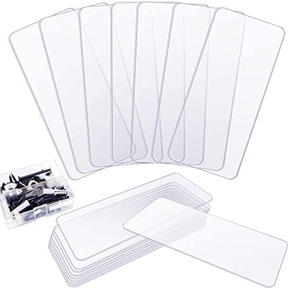 Yookeer 16 Pack 4.25 x 2 in Drawer Dividers for Plastic Storage Bins Storage Hardware Cabinet Dividers for Teacher Toolbox, Small Parts Organizer, Screw Organizer