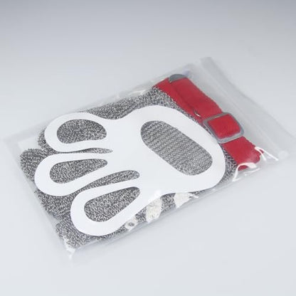 JZD stainless steel gloves, cutting resistant gloves, 304 stainless steel wire, anti cutting gloves - size: Small