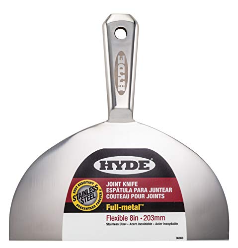 HYDE 06888 Full Metal Joint Knife, 8-inch, Stainless Steel - size: 8"