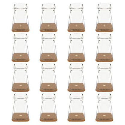 16-Piece Chair Leg Floor Protectors (0.6-0.8 Inch) - Felt Pads for Hardwood Floors, Reduce Noise and Prevent Scratches Yuans - size: yuans