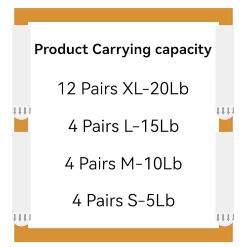 Heavy Duty Picture Hanging Strips, 24-Pairs(48 Strips) - No Damage Wall Hangers, Without Nails Adhesive Strip Kit, Picture Frame Hangers for Framed, Posters, and Home/Office Decor