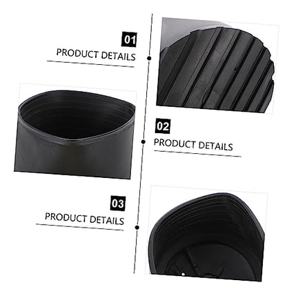 2pcs Folding Ladder Feet Covers Non-Skid Pads for Stability and Floor Multipurpose Foot Caps for Extension Ladders Material - size: 8X8CM