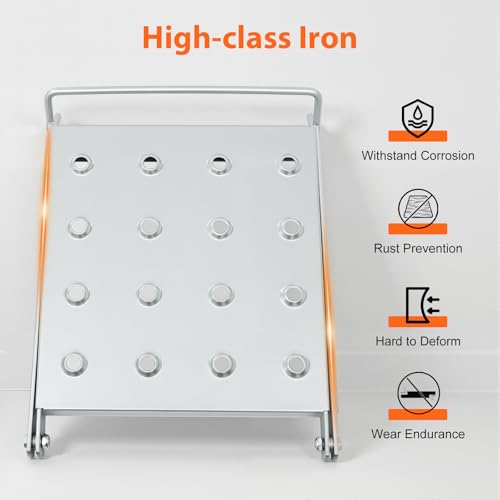 Ladder Platform, 330 LBS Heavy Duty Work Platform Anti-Slip Ladder Accessories for Stabilizer Ladder Work Stand Ladder Paint Tray Work Tray Attachment for Painters and Tools