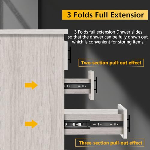 20 inch Ball Bearing Drawer Slides 6 Pairs (12pcs) - 100LB Capacity, Full Extension Side Mount Slides for Kitchen Cabinets, Wardrobes, Office Furniture (Black 20inch) - color: Black, size: 20 Inch