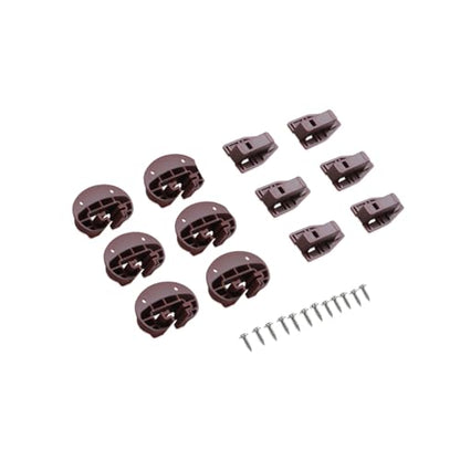 6Set Drawer Slides for kenlin Rite-Trak II Replacement 168 Track Guides,Rite-Trak II Replacement for Rite-Trak II Model #168 Drawer Guide Glide,Commercial Slide Style Drawers Drawer Slides(6)
