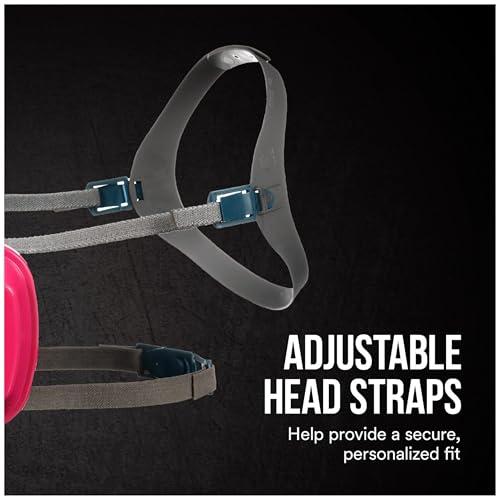 3M - 65023QLHA1-C Pro MultiPurpose Respirator with Quick Latch, Medium - size: Medium