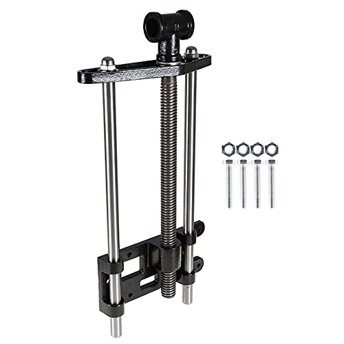 Woodworking Bench Vise 10 Inch, Heavy-Duty Steel and Cast Iron Front Screw Vise Structure Woodworking Front Vise, Easy-to-operate Workbench Vise, Durable Woodworking Vise for Home