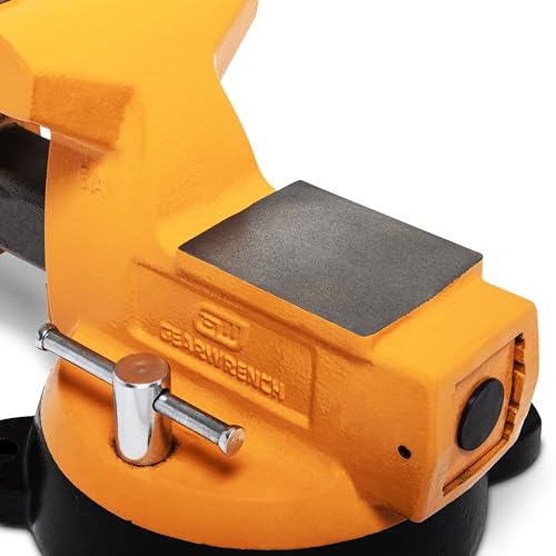 GEARWRENCH 6" Mechanic's Bench Vise with Anvil | GWBVA6 - style: 6"