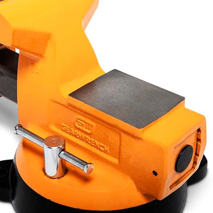 GEARWRENCH 6" Mechanic's Bench Vise with Anvil | GWBVA6 - style: 6"