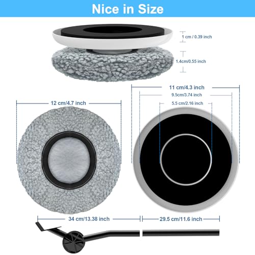 New Upgrade Furniture Sliders, Multi-Surface 3-in-1 Furniture Movers Sliders, Round Moving Pads with 8PCS 4.3" Carpet Sliders+4PCS Hard Floor Socks+1 Lifter, Protect Floor and Easily Move Furniture - size: 4.3in Round 8+4+1Pack