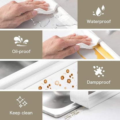 10.5 FT Toilet Sealing Strip Floor Sealant Tape (38 MM /1.5 IN-10.5FT),Caulking Decorative Tape White PVC Waterproof Stain Proof Self Adhesive Kitchen Toilet Bathtub Corner Protector - size: 38 MM /1.5 IN-10.5FT