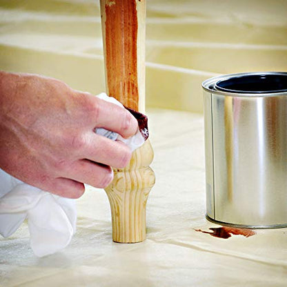 Trimaco Eliminator Butyl Drop Cloth, 4-feet x 15-feet (Pack of 2) - size: 60 Sq Ft (Pack of 2)