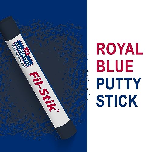 Mohawk Fil-Stik Wax Putty Stick for Wood Repair, Royal Blue M230-1509, 1 Count