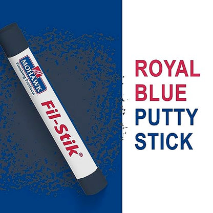 Mohawk Fil-Stik Wax Putty Stick for Wood Repair, Royal Blue M230-1509, 1 Count