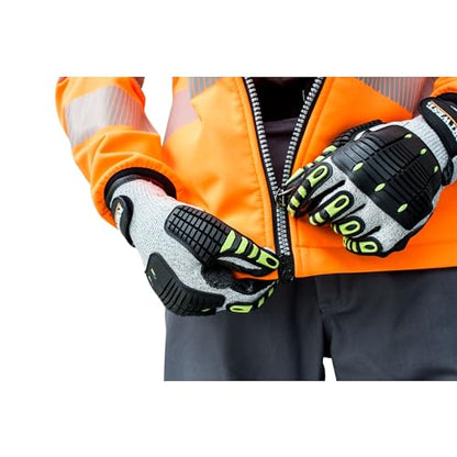 Portwest Anti Impact Cut Resistant Glv Ressistant Safety Work Protection Maximum Abrasion ANSI 105, XXL - size: XX-Large
