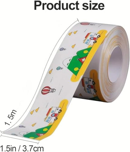 1Pc 1.5m Toilet Waterproof Strip Protect Your Kitchen & Bathroom from Moisture