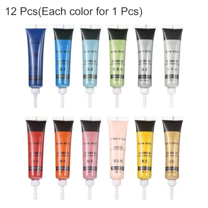 HARFINGTON 12 Colors Wood Filler Scratch Repair Kit Touch Up Filler Wood Paint for Repairing Scratches Cracks Holes on Wooden Floors Cabinet, Table, Jewel Tones Series - color: Jewel Tones Series
